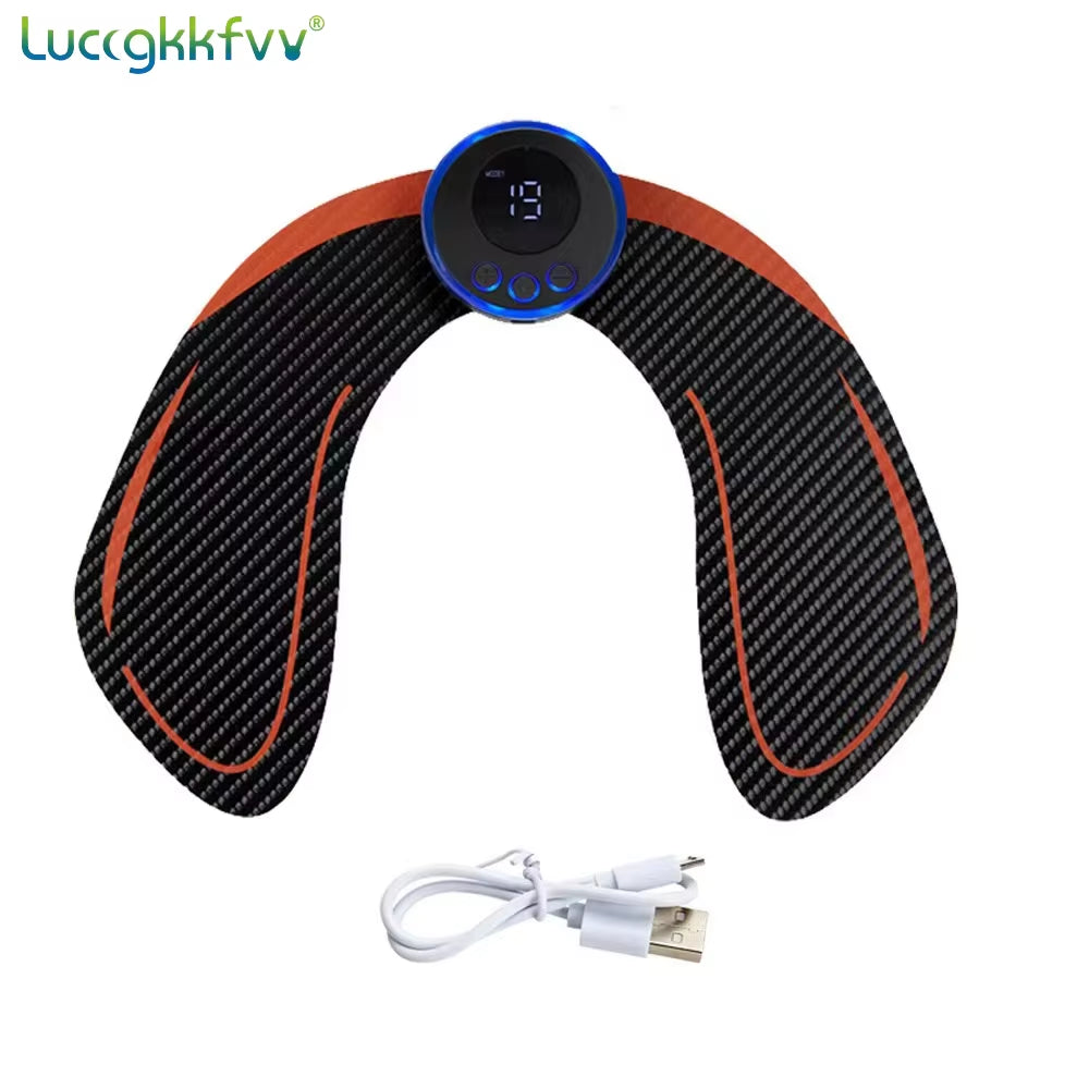 Electric EMS Muscle Stimulator Rechargeablewhole Body Massage Therapy Pain Relief Meridians Tool Adhesive Replacement Gel