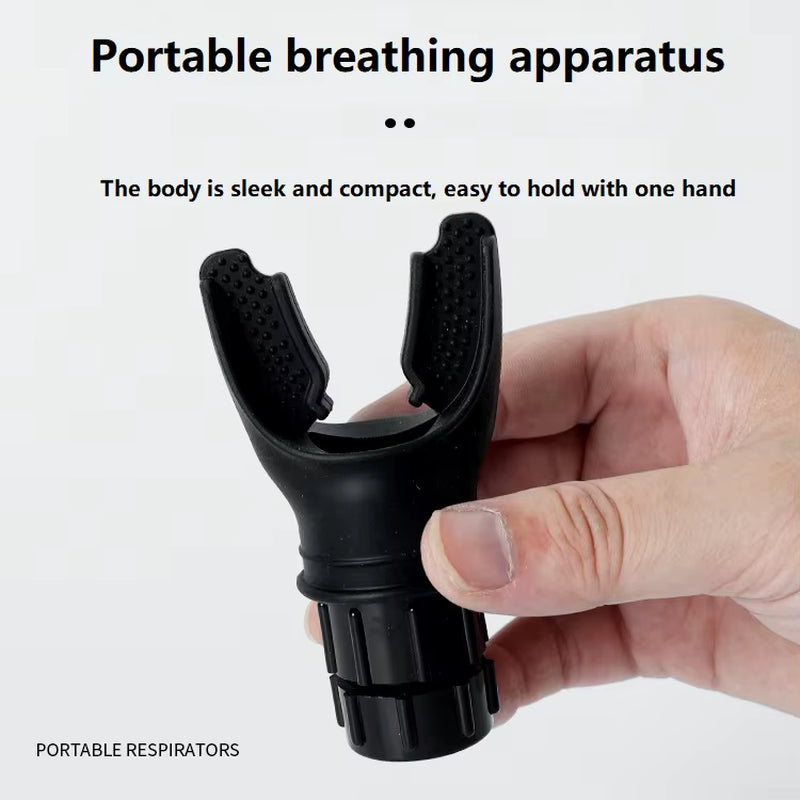 Lung Breathing Trainer Pulmonary Exerciser Breath Trainer Respiratory Breathing Training Breathing Simulator ZHXLQ01