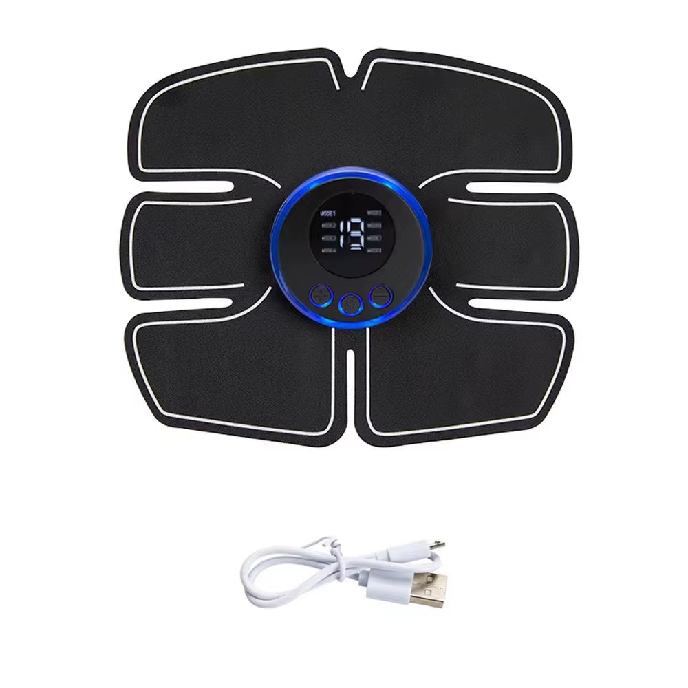 Electric EMS Muscle Stimulator Rechargeablewhole Body Massage Therapy Pain Relief Meridians Tool Adhesive Replacement Gel