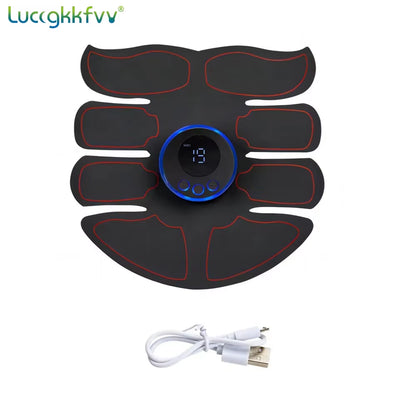 Electric EMS Muscle Stimulator Rechargeablewhole Body Massage Therapy Pain Relief Meridians Tool Adhesive Replacement Gel